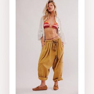 Free People Kahlani Harem Pull-On Pants Size XS
